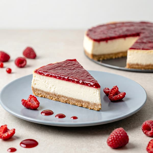 Frambuazlı Cheesecake