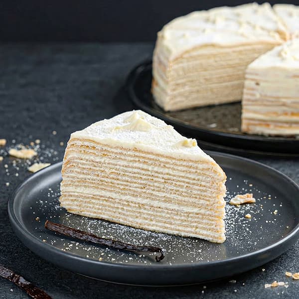 Vanilyalı Krep Pasta