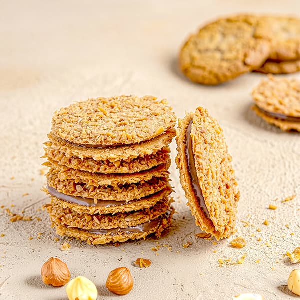 Glutensiz Fındık Kremalı Kurabiye